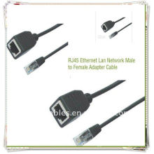 High Quality RJ45 Adapter Male to Female Cable Ethernet Lan Network Adapter Cable